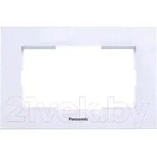 Рамка для выключателей и розеток Panasonic Karre Plus WKTF08022SL-BY