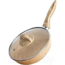 Сковорода Elan Gallery Гармония вкуса 121128 (медовый гранит)