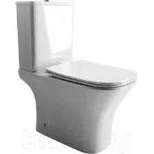 Унитаз напольный Ceramica Nova Alfa CN9002 (с сиденьем)