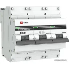Выключатель автоматический EKF ВА 47-100 3P 100А (C) 10кА PROxima mcb47100-3-100C-pro