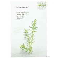 Маска для лица тканевая Nature Republic Real Nature Mask Sheet Tea Tree (23мл)