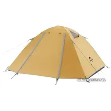 Треккинговая палатка Naturehike P-Series 3 NKPS-3YE (желтый)