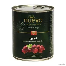Консервы для собак "Nuevo" (800 г; говядина)