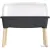 Горшок-теплица Prosperplast Planter Wood High Set на ножках ISEW780H-S433 (антрацит)