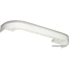 Карниз для штор Legrand Греция 48070227 (2.6 м, трехрядный, белый глянец/хром)