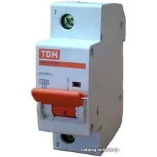 Выключатель автоматический TDM Electric ВА 47-100 1Р 32А (C) 10кА SQ0207-0049