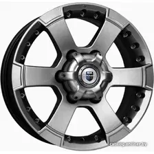 Литые диски K&K М56 16x7" 6x139.7мм DIA 100.1мм ET 38мм Дарк платинум