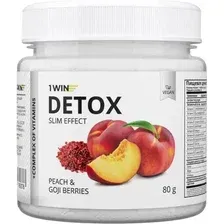 Комплексная пищевая добавка 1WIN Detox Slim Effect с ягодами годжи (80г, персик)