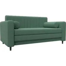 Диван Лига диванов Лига-070 129649 (рогожка Амур 11 зеленый)