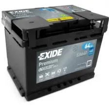 Стартерная аккумуляторная батарея EXIDE EA640