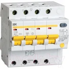 Дифференциальный автомат IEK MAD10-4-025-C-030
