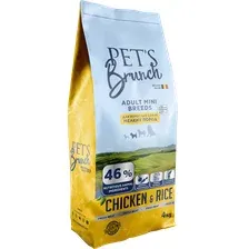 Сухой корм для собак Pet's Brunch Adult Mini Breeds для взрослых собак мелких пород с курицей 4 кг