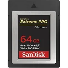 Карта памяти SanDisk CFexpress Type B 64GB Extreme Pro R800/W1500 SDCFE-064G-GN4IN
