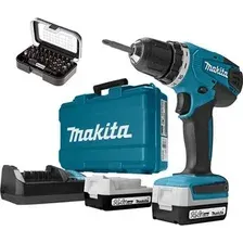 Дрель-шуруповерт Makita DF347DWEX8 (с 2-мя АКБ, кейс)