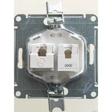 Розетка компьютерная Schneider Electric Glossa GSL000685KK