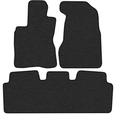 Комплект ковриков для авто Alicosta Honda CR-V II (suv / RD8) 2004 - 2006 (черный, ромб)
