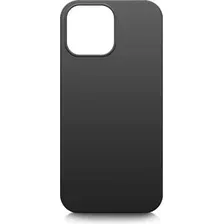 Чехол-накладка BoraSCO Silicone Case для Apple iPhone 13 Pro Max / 40443 (черный матовый)