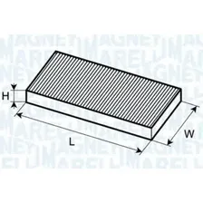 Салонный фильтр Magneti Marelli 350203061410