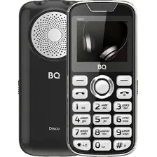 Кнопочный телефон BQ BQ-2005 Disco (черный)