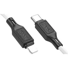 Кабель Hoco X90 USB Type-C - Lightning (1 м, белый)