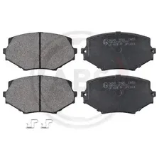 Тормозные колодки дисковые передняя ось A.B.S. 36889