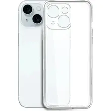 Чехол для телефона BoraSCO Silicone Case для Apple iPhone 15 Plus 72410 (прозрачный)