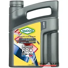 Моторное масло Yacco Lube FR Plus 5W30 (4л)