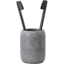 Стакан для зубной щетки и пасты Bergenson Bjorn Loup / BB0001027 (графитовый)