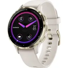 Умные часы Garmin Venu 3S (слоновая кость, с силиконовым ремешком)