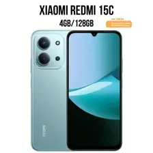 Смартфон Xiaomi Redmi 15C 4G 4GB/128GB европейская версия (зеленый)