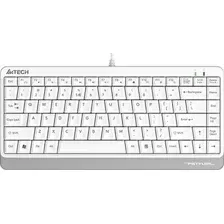 Клавиатура A4Tech Fstyler FKS11 (белый/серый)