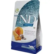 Сухой корм для кошек Farmina N&D Grain Free Ocean Pumpkin Herring & Orange Adult (5кг)