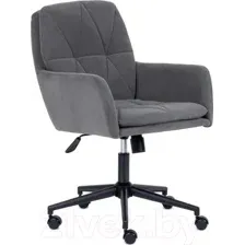 Кресло офисное Tetchair Garda флок (серый)