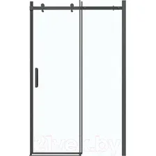 Душевая дверь Grossman Classic 100x195 / 100.K33.04.100.42.00 (графит сатин,стекло прозрачное)
