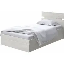 Кровать PROxSON Milton с ПМ 90x200 (дуб шамони светлый 124)