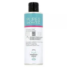 Тоник для лица MASSTIGE Pure Balance Pro успокаивающий, 200 мл