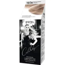 Краска для волос Estel Celebrity тон 10.36 перламутровый блондин