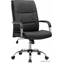 Офисное кресло SitUp Bryan сhrome (экокожа Black)