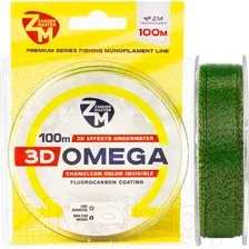 Леска монофильная ZanderMaster 3D Omega 0.331 14.1кг / 12008 (100м)