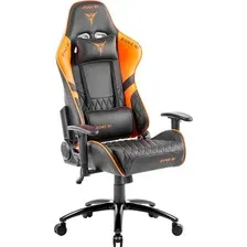 Игровое (геймерское) кресло Zone51 Clubpoint (черный/оранжевый)