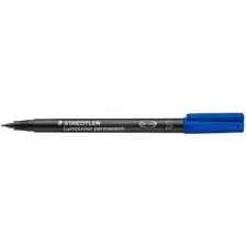 Маркер перманентный Staedtler Люмоколор S 313-3 (0,4 мм, синий)