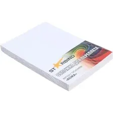 Картонная обложка для переплета Starbind A4 230 г/кв.м. 100 шт (кожа, белый)