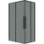 Душевой уголок Grossman Galaxy 90x70x195 300.K33.01.9070.21.10 (черный матовый/тонированное стекло)
