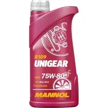 MANNOL 8109 Unigear 75W-80 GL-4/GL-5 LS 1л