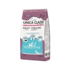 Корм сухой "Unica Classe" для стерилизованных кошек, тунец, 1,5кг