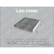 Салонный фильтр LynxAuto LAC1400C