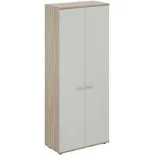 Шкаф распашной Norden 80х40х195.5 HDF SG.821.OD.SH (дуб темный/серый бархат)