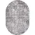 Ковер для жилой комнаты Merinos Tornado F050-OVAL-GRAY (1.5x2.3)
