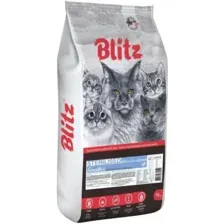 Сухой корм для кошек Blitz Pets Classic Sterilised Cats Chicken / 4354 (10кг)