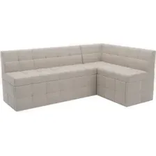 Угловой диван Мебель-АРС Атлантис правый 212x84x135 (бежевый Star Velvet 6 Light Beige)